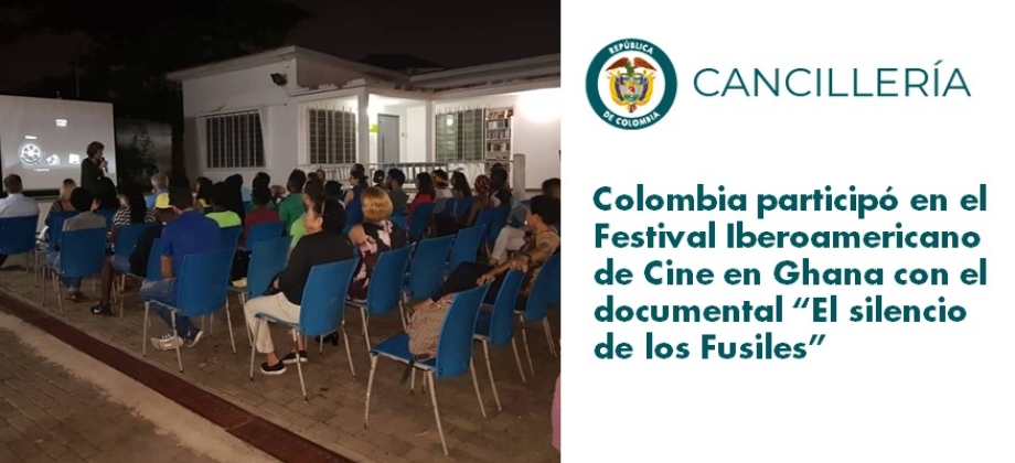 Colombia participó en el Festival Iberoamericano de Cine en Ghana 