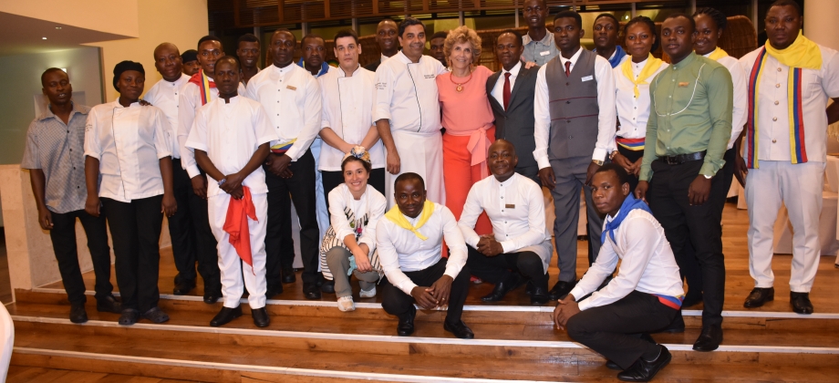 La Embajada de Colombia en Ghana realizó el segundo Festival Gastronómico 
