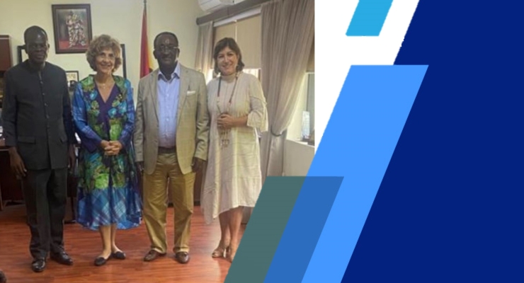 Embajadora de Colombia y Ministro de Agricultura de Ghana exploran opciones para fortalecer la agenda bilateral