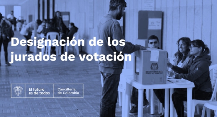 Acto Administrativo con la designación de los jurados de votación para las elecciones 2022
