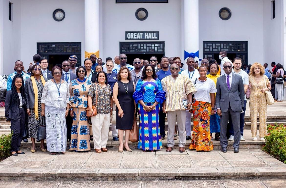 Embajada de Colombia participó en la celebración del Aniversario No. 60 del Departamento de Lenguas Modernas de la Universidad de Ghana