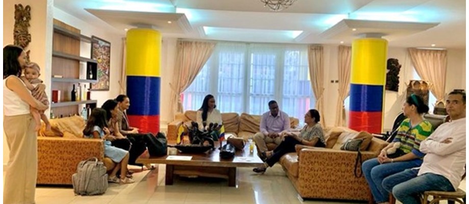 Embajada y el Consulado de Colombia en Ghana rindieron cuentas a los connacionales