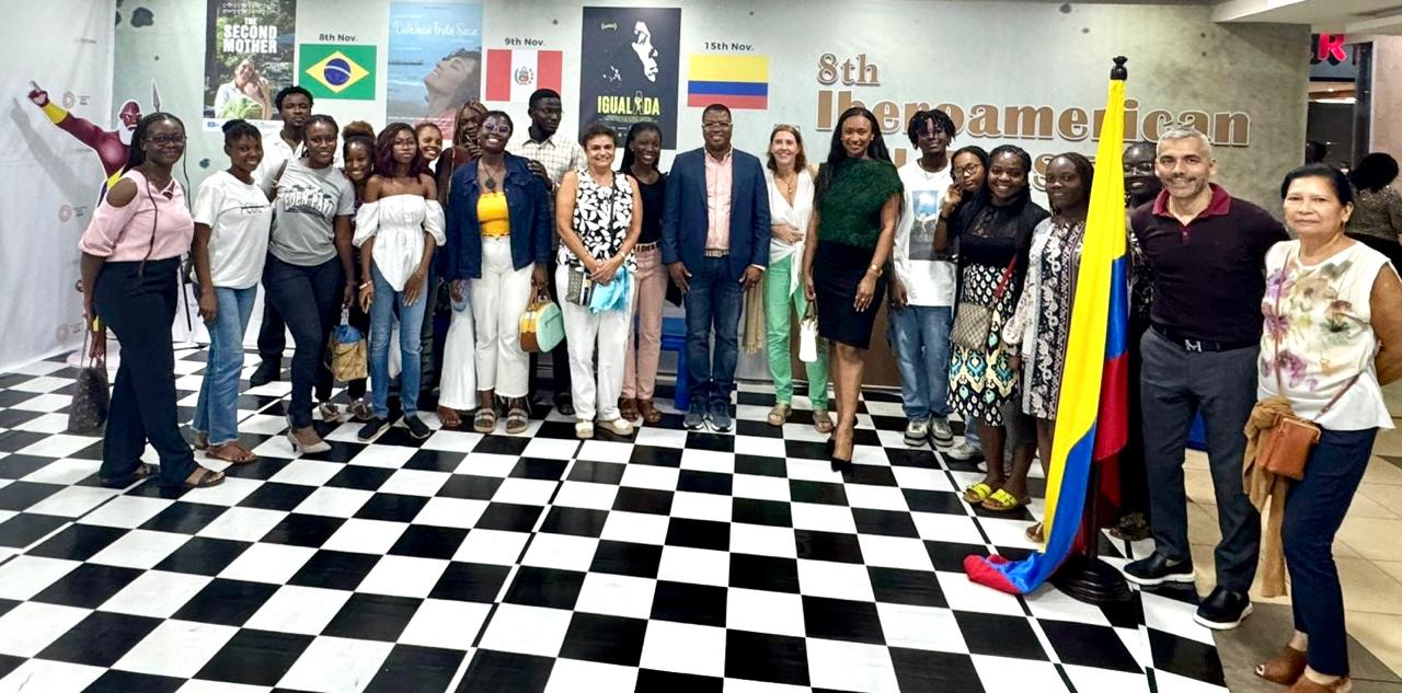 Embajada de Colombia en Ghana presentó el documental "La Igualada" en el 8º Festival de Cine Iberoamericano