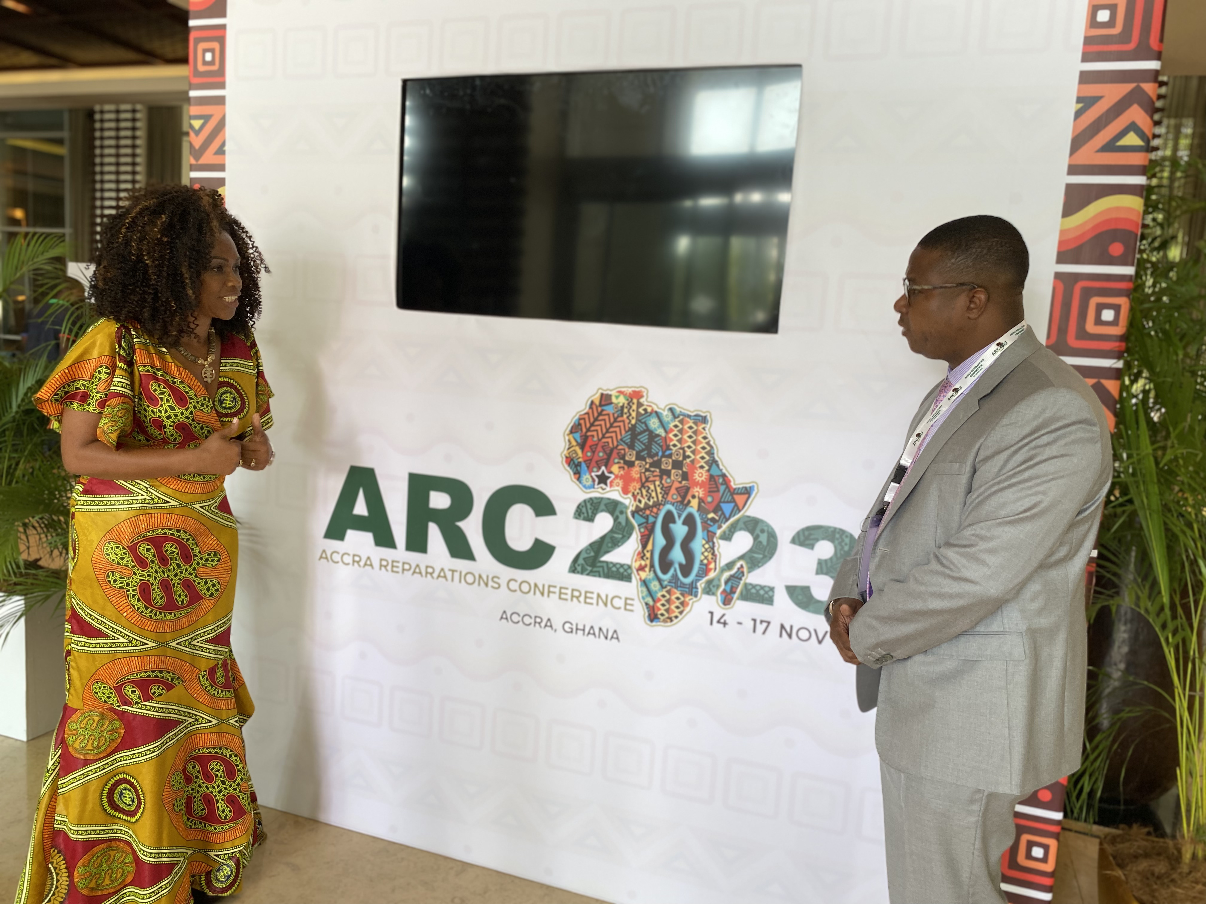 Embajada de Colombia en Ghana participa en la apertura de la Conferencia de Reparaciones históricas en Accra