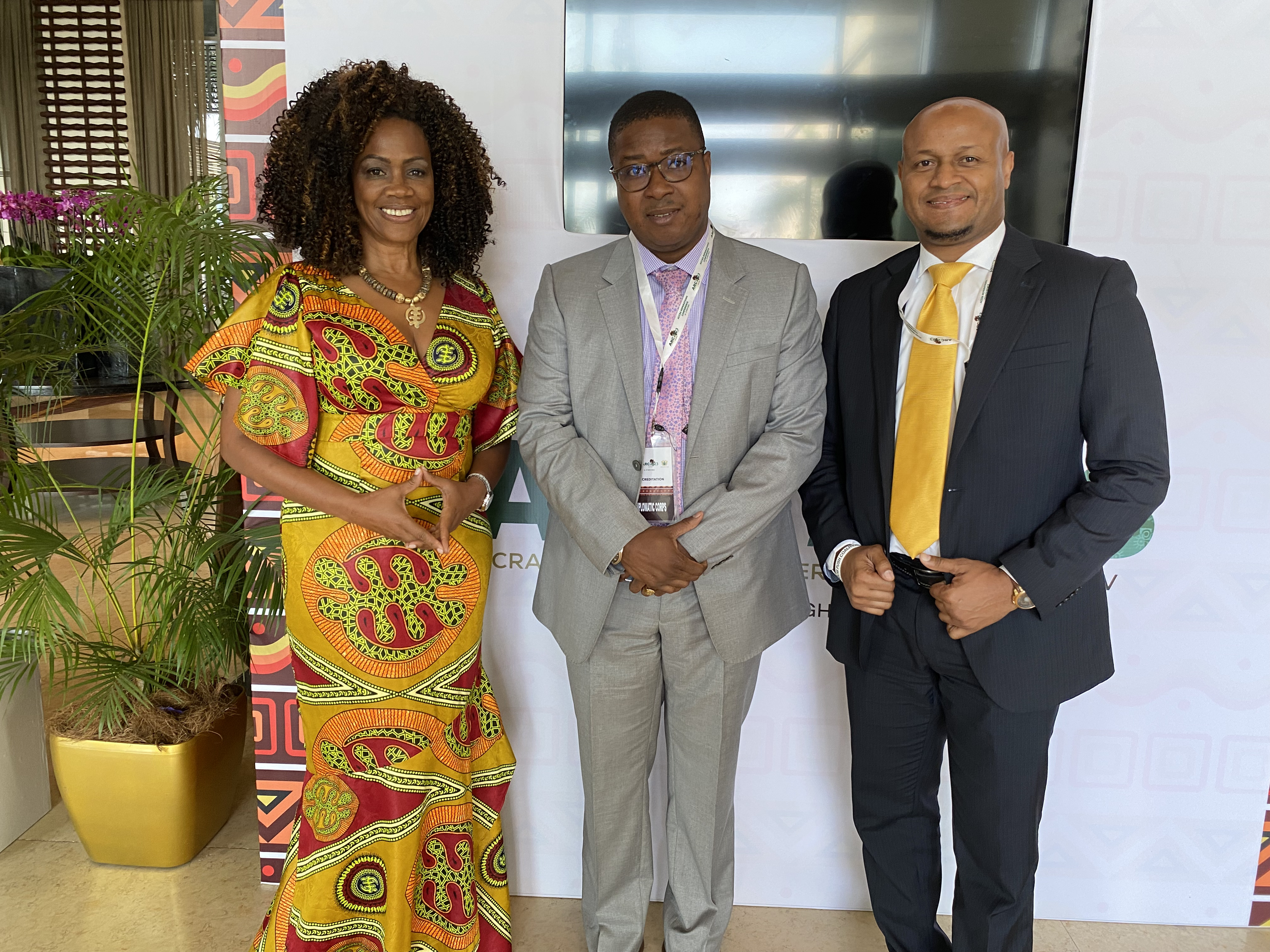 Embajada de Colombia en Ghana participa en la apertura de la Conferencia de Reparaciones históricas en Accra