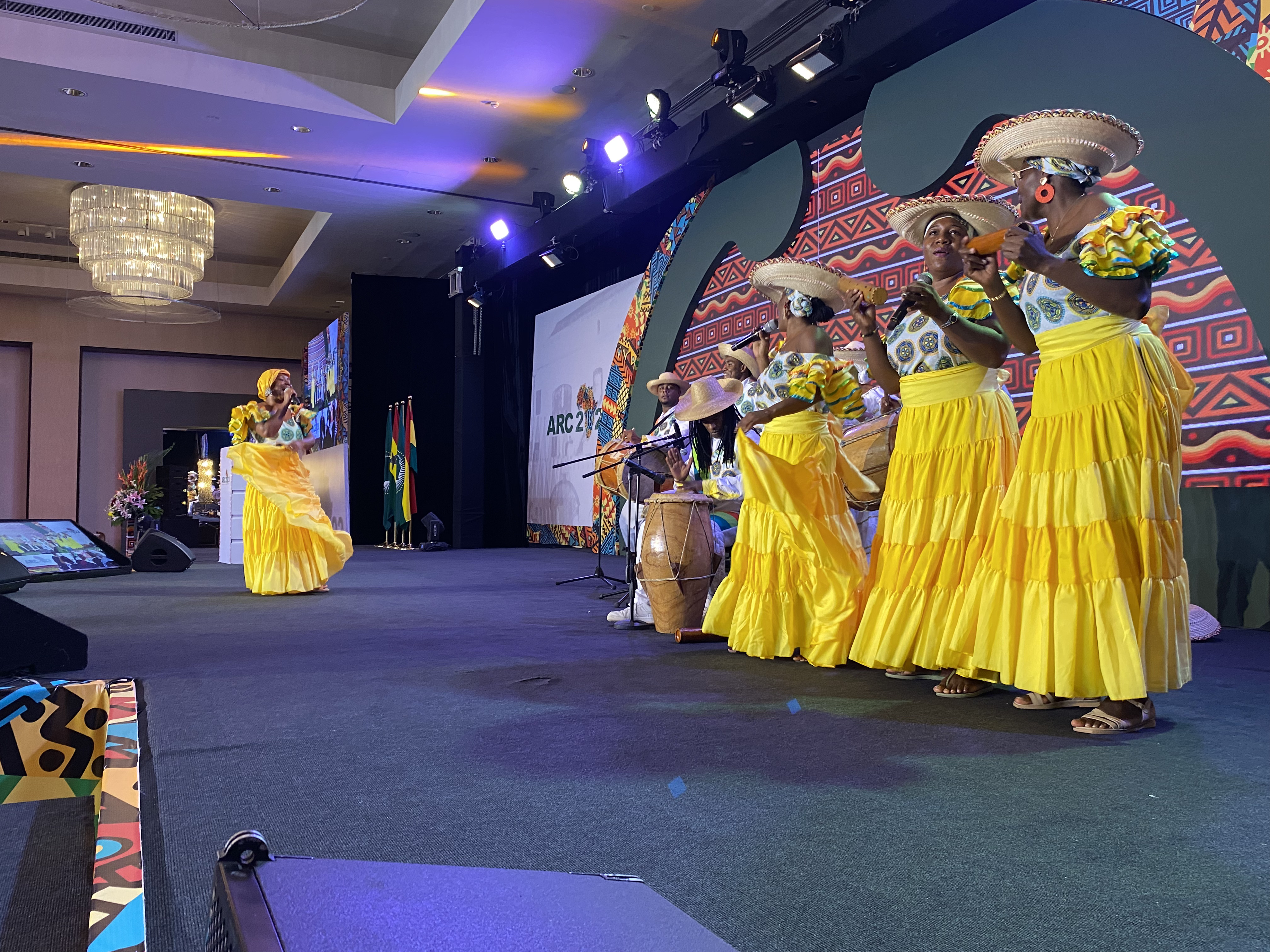Embajada de Colombia en Ghana participa en la apertura de la Conferencia de Reparaciones históricas en Accra