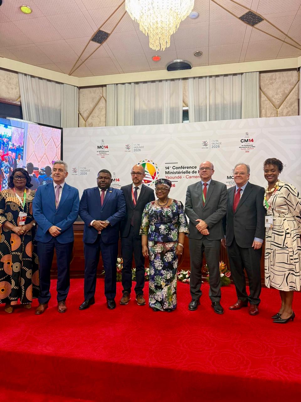 La Embajada de Colombia en Ghana, concurrente para Camerún, participó y acompañó a la delegación colombiana en la a 14ª Conferencia Ministerial de la OMC