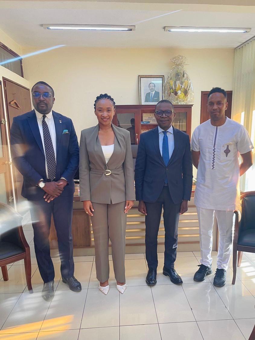 Visita de cortesía al Director de las Américas del Ministerio de Relaciones Exteriores de Camerún