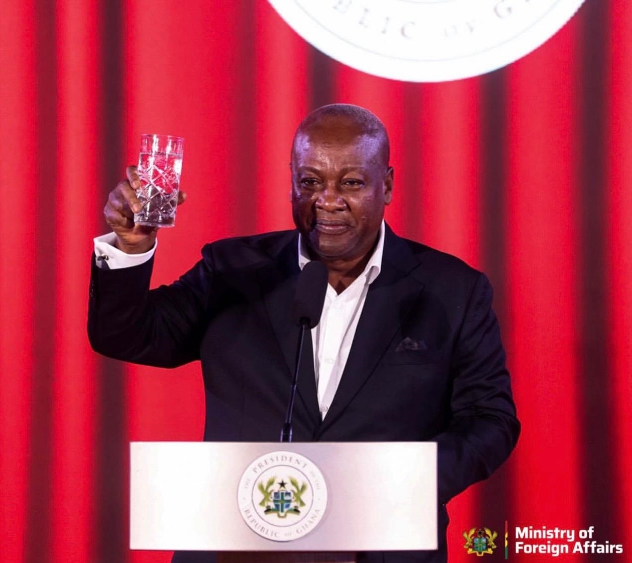 Encargada de Negocios de Colombia saluda y agradece al Presidente de la República de Ghana