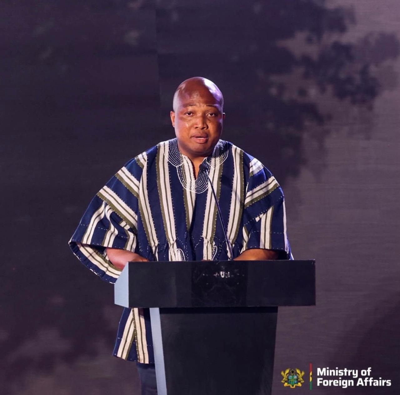 Encargada de Negocios de Colombia saluda y agradece al Presidente de la República de Ghana