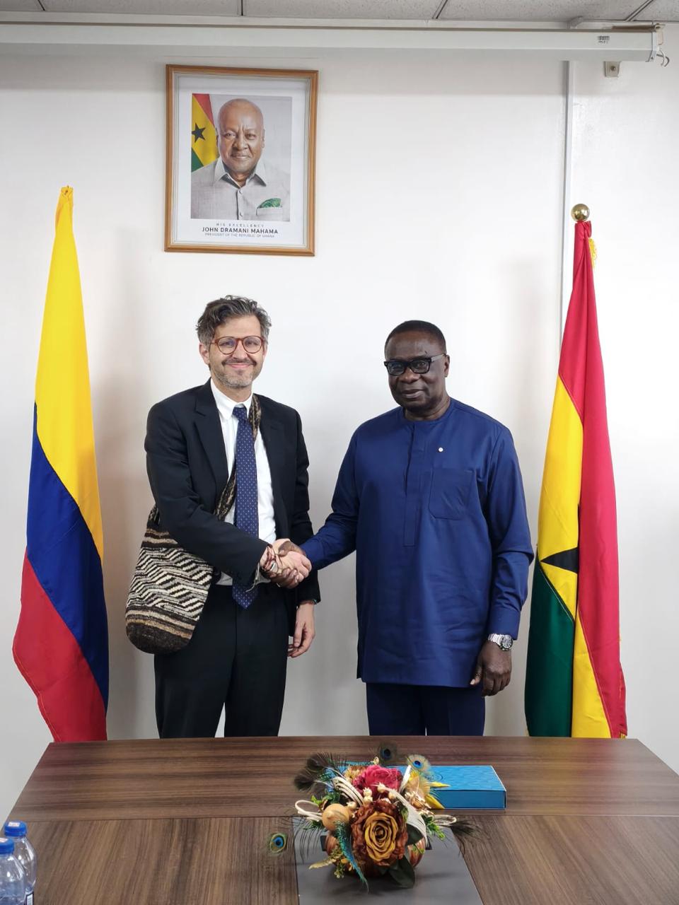 Commencement of Agreement on Mutual Visa Exemption for Holders of Diplomatic, Official and Service Passports between Colombia and Ghana