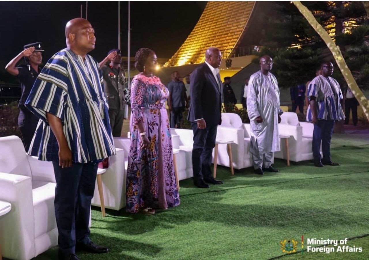 Encargada de Negocios de Colombia saluda y agradece al Presidente de la República de Ghana