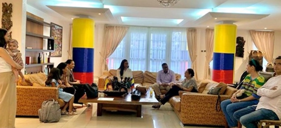 Embajada y el Consulado de Colombia en Ghana rindieron cuentas a los connacionales