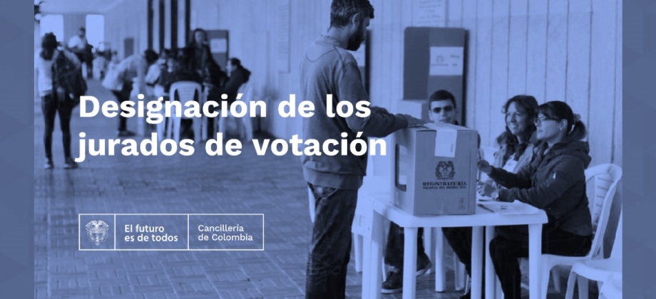 Acto Administrativo con la designación de los jurados de votación para las elecciones 2022