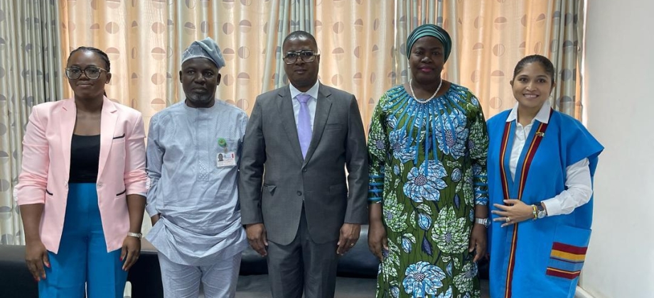 Embajador de Colombia en Ghana realizó una visita a la directora de Regiones del Ministerio de Relaciones exteriores de Nigeria 