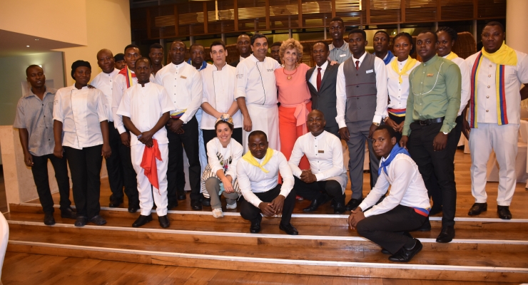 La Embajada de Colombia en Ghana realizó el segundo Festival Gastronómico 