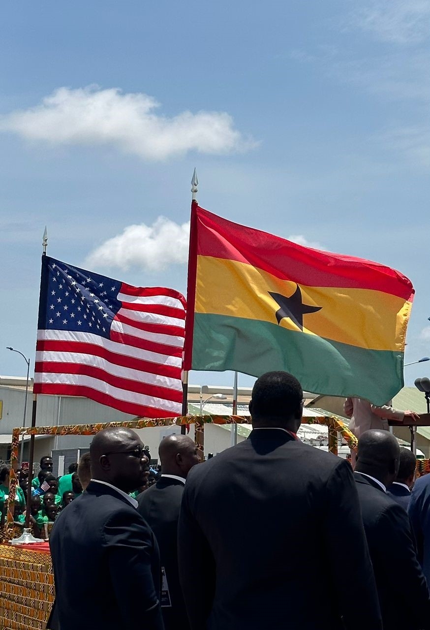  Embajada de Colombia en Ghana hizo parte del comité de bienvenida que recibió a la Vicepresidente de los Estados Unidos, Kamala Harris